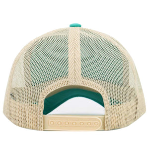 Beach Vibes Mesh Trucker Cap - Turquoise