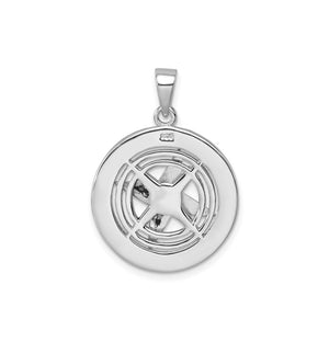 Spinning Dial Compass Pendant