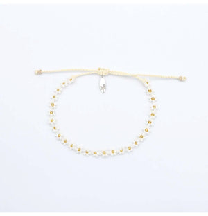 Daisy Beaded Bracelet