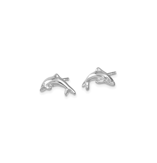 Dolphin Post Earrings