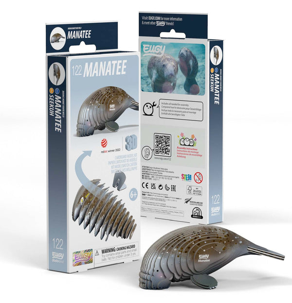 EUGY Manatee 3D Puzzle