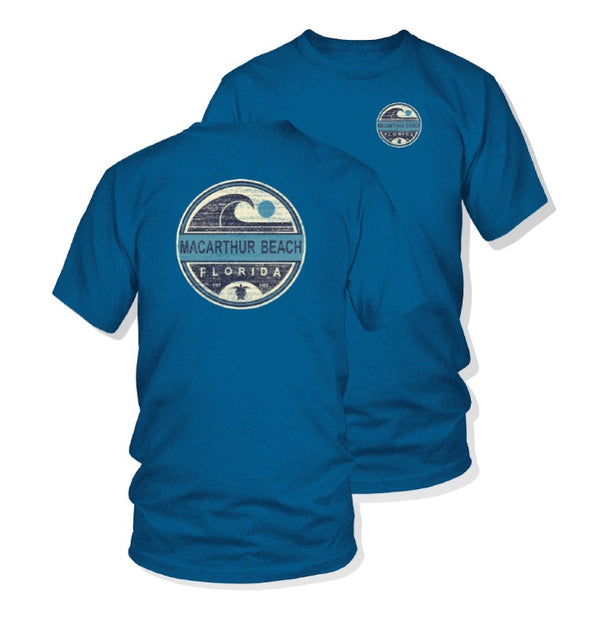 Elburn Turtle T-Shirt - Cool Blue