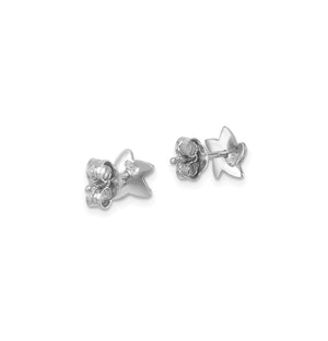 Enamel Starfish Earrings