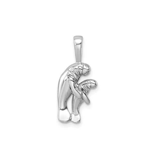 Manatee Hug Pendant