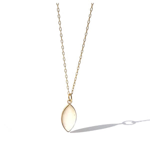 Moonstone Marquise Necklace