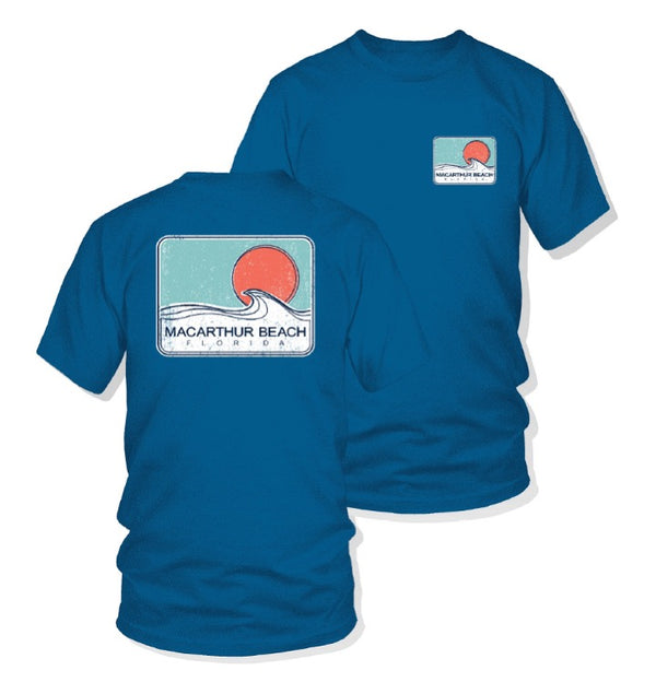 Rival Wave T-Shirt - Cool Blue