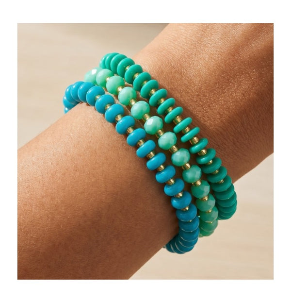 Seaside Beaded Bracelet Set