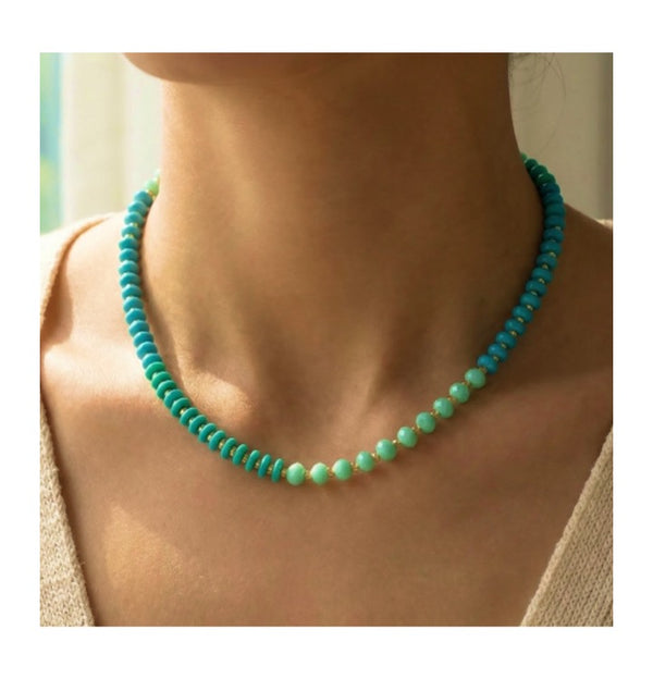 Seaside Beaded Necklace