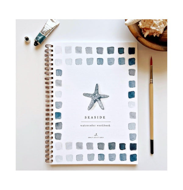 Seaside Watercolor Workbook