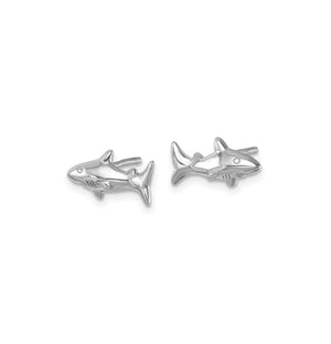 Shark Post Earrings