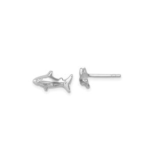 Shark Post Earrings