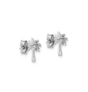 Tiny Palm Tree Post Earrings