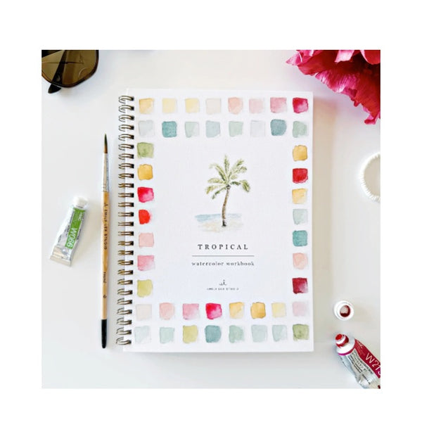 Tropical Watercolor Workbook
