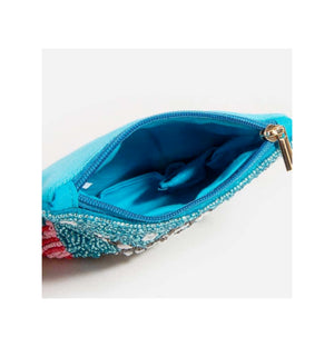 Turtle Beaded Coin Purse