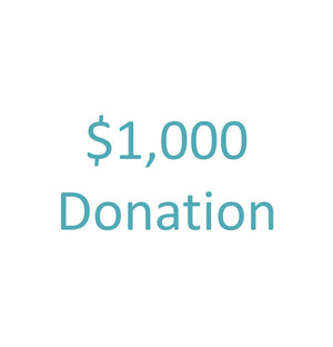 $1,000 Donation