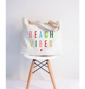 Colorful Beach Vibes Tote Bag