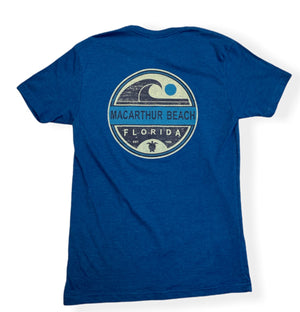 Elburn Turtle T-Shirt - Cool Blue