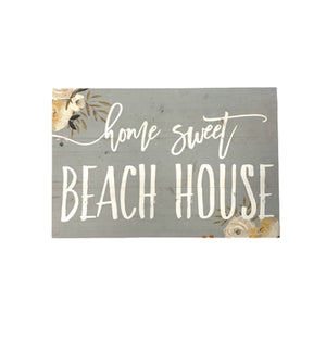 Home Sweet Beach House Wall Sign