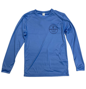 Postal Turtle Performance Sun Shirt - Bimini Blue