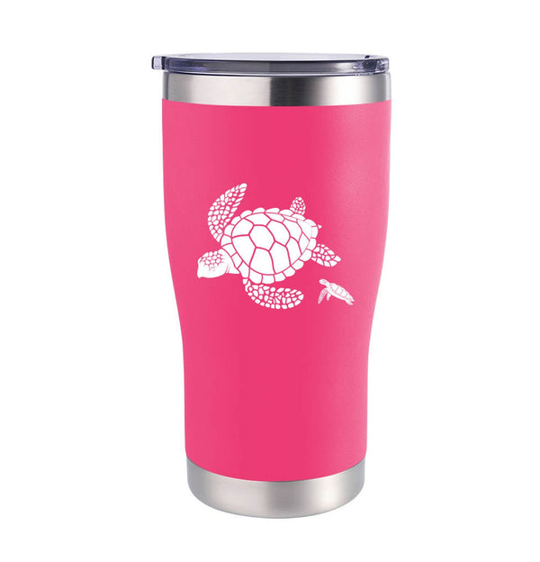 Turtle Insulated Tumbler - Pink